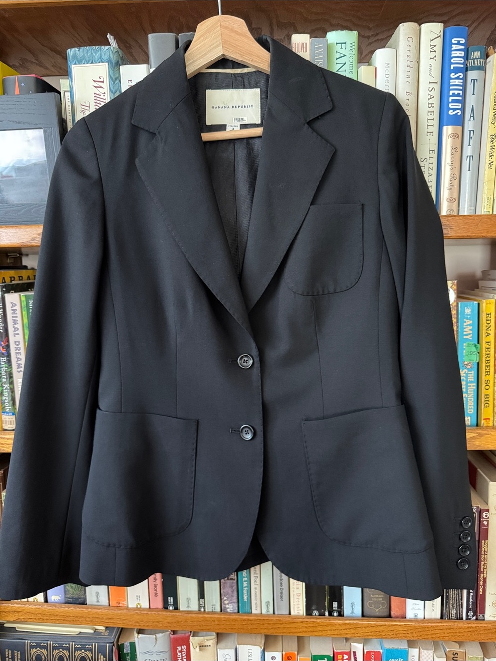 Banana Republic black wool blazer 4